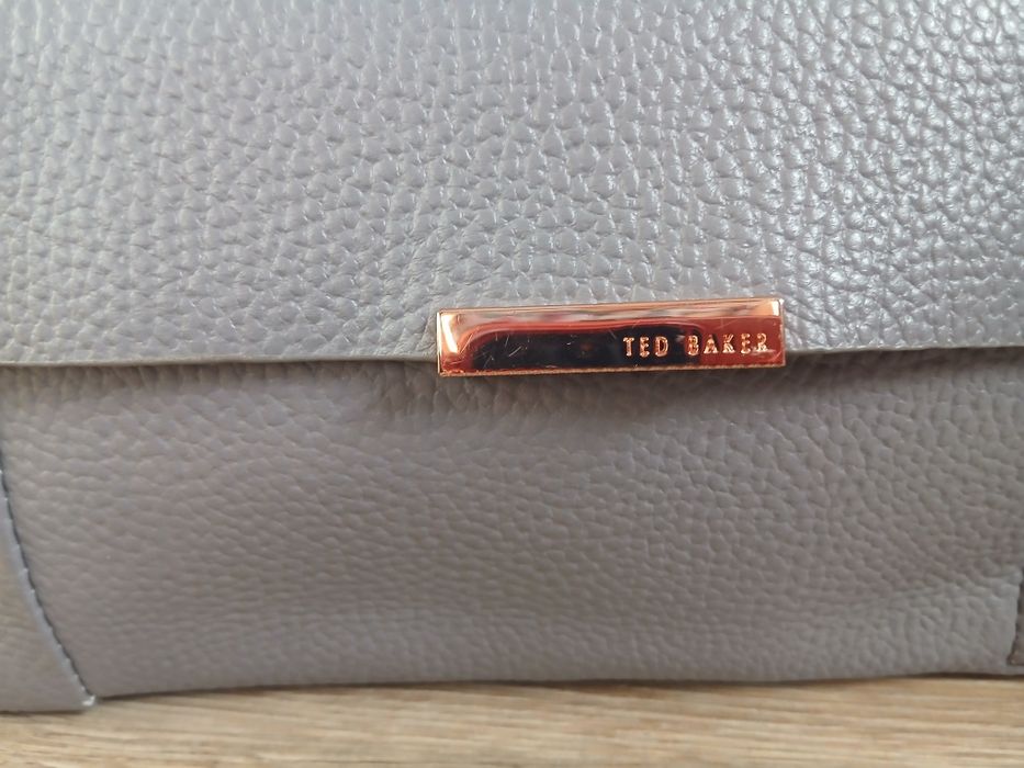 Кожена чанта Ted Baker Parson