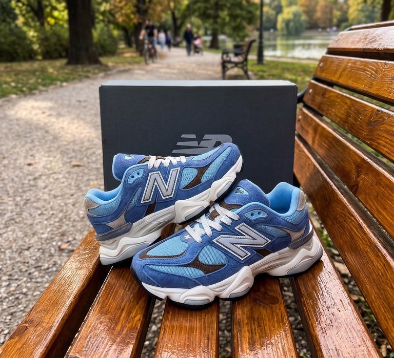 Adidasi New Balance 9060 Albastru Blue - Premium