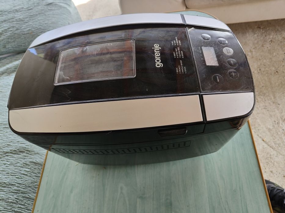 Masina de paine, Gorenje BM1210BK, 800W, Negru