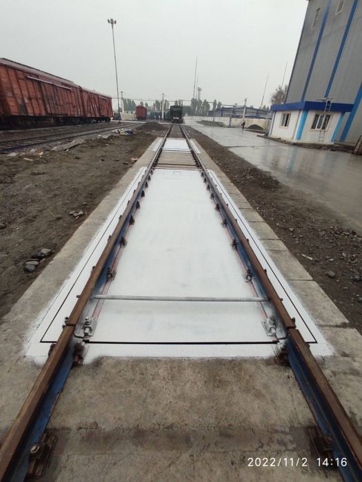 Temir yo’l, Avtomobil bunkerli tarozilar va dozatorlar весы