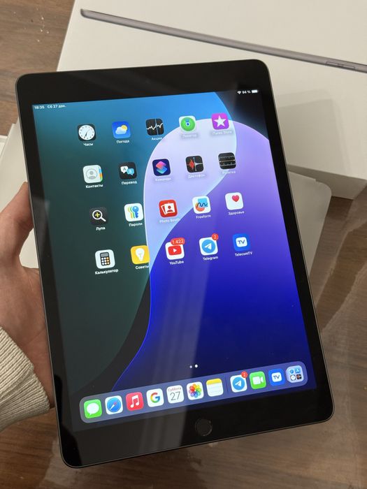 Ipad 9th gen 2021 как новый 99% емкость