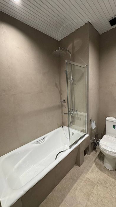 Перегородка для ванной комнаты раздвижной складной 5mm