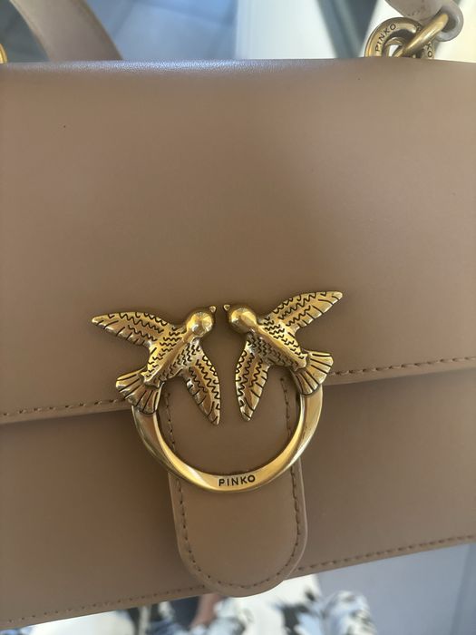Чанта Pinko кафява