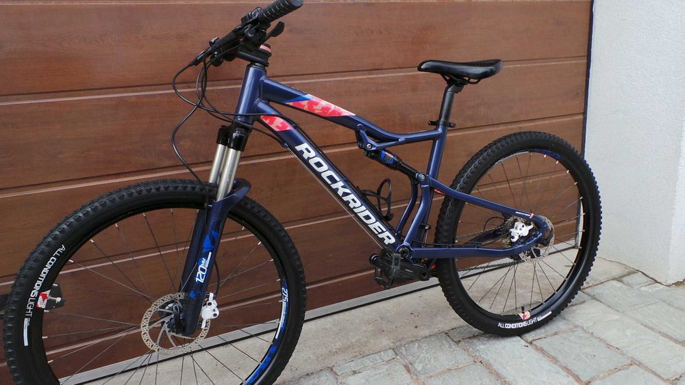 Bicicleta full suspension Rockrider 27,5"