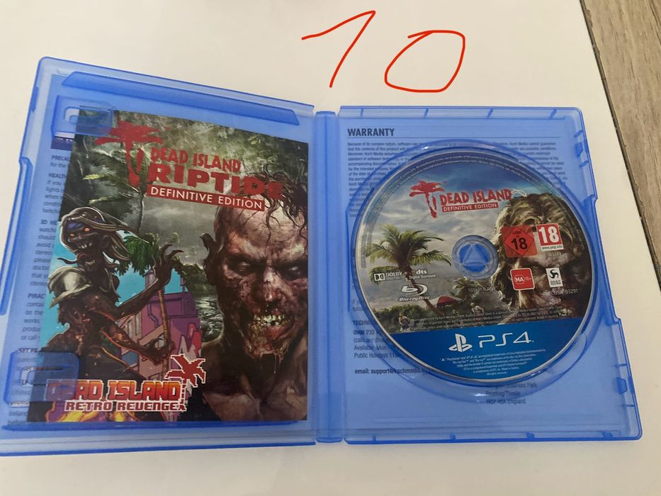 Продавам игри за PS4(FC25, Dead Island, Diablo, TopSpin)