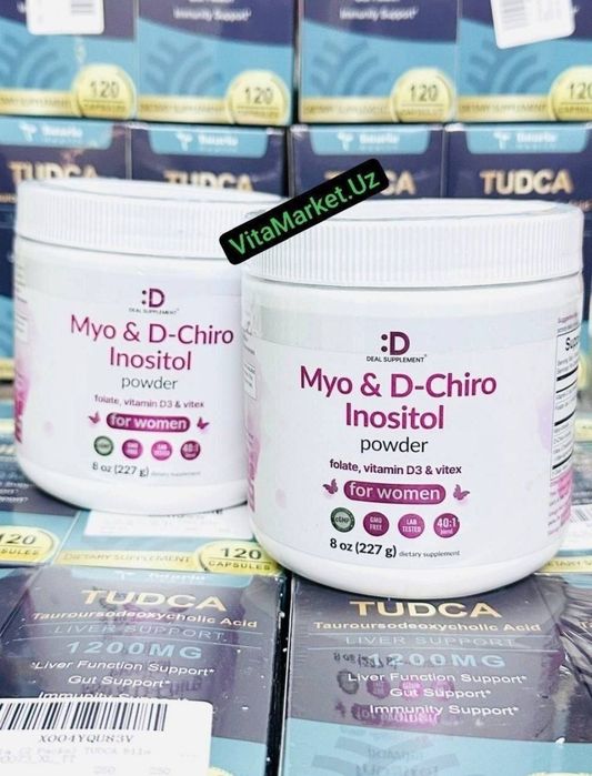 Myo- inositol d chiro, powder,Мио д хиро инозитол,Мио инозитол, 227 gr
