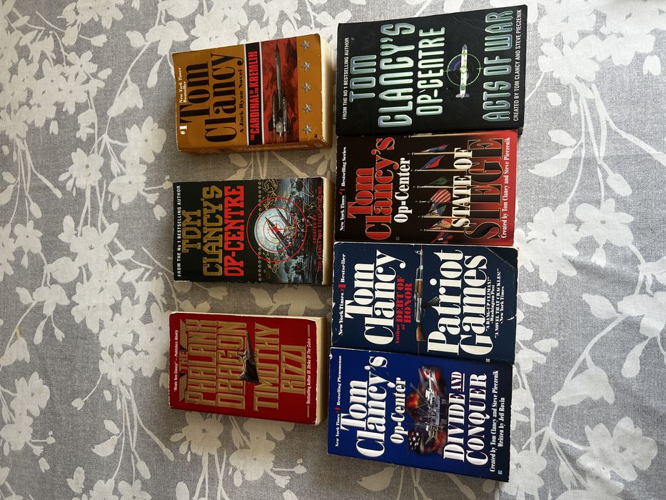 Книги на английском языке (Jack Higgins, Tom Clancy)
