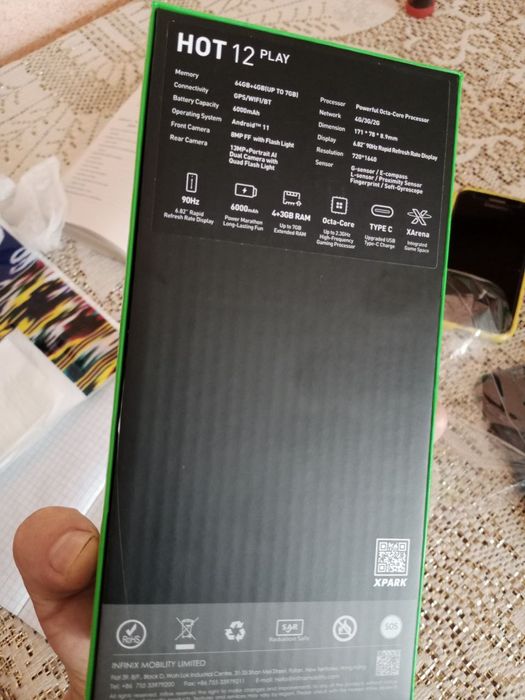 Infinix Hot 12 play