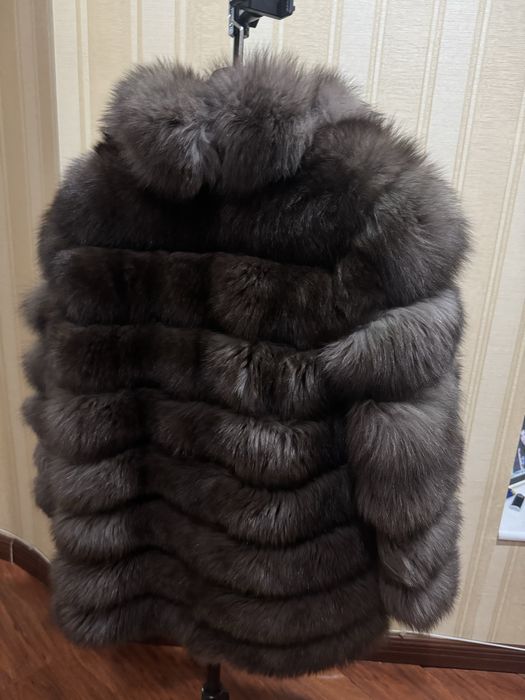 Шубка коричневая