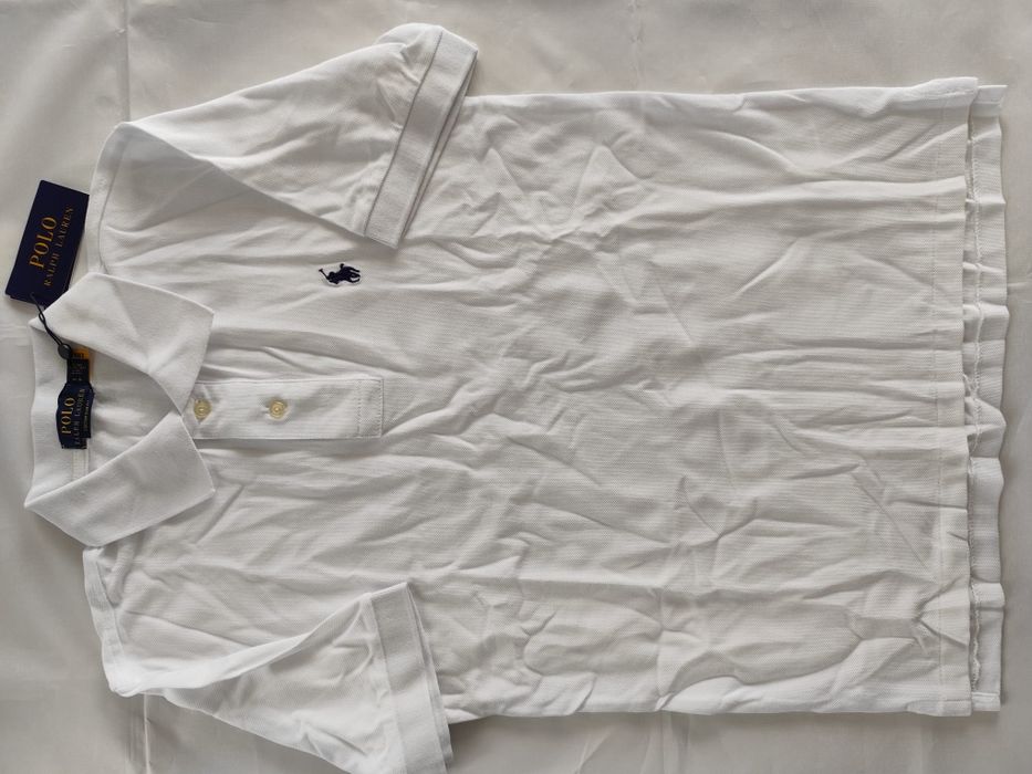 Tricou Polo Ralph Lauren - Marimea S - Alb