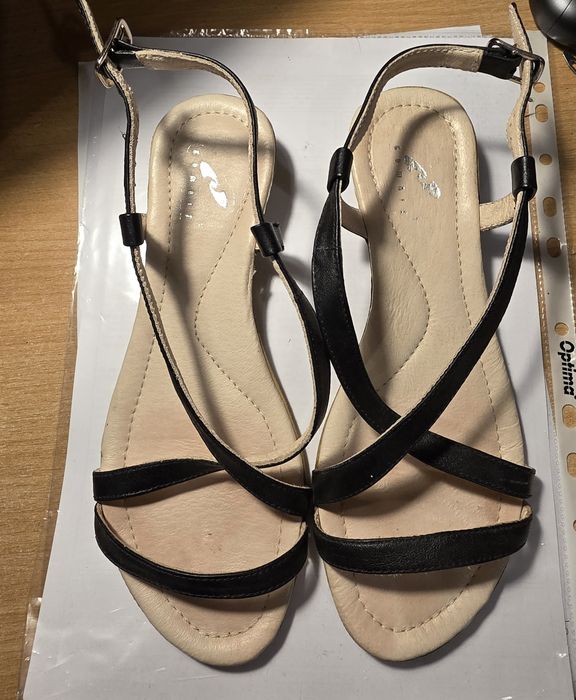 Sandale din piele Comart