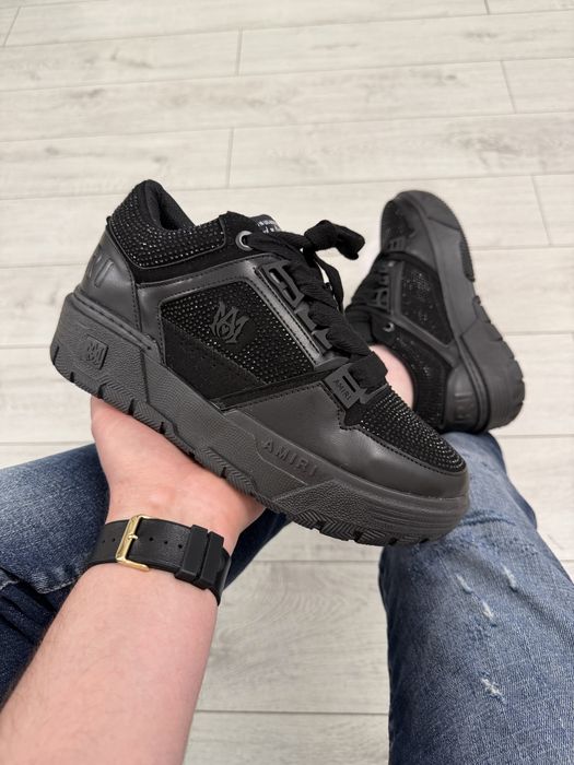 Adidasi Barbati Amiri Full Negru!