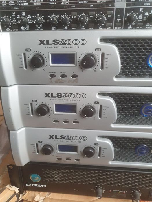 Amplificator putere crown xls 2000 crossover cx 3400