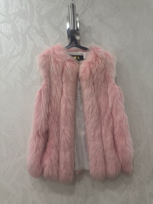 Норковая шуба с соболем