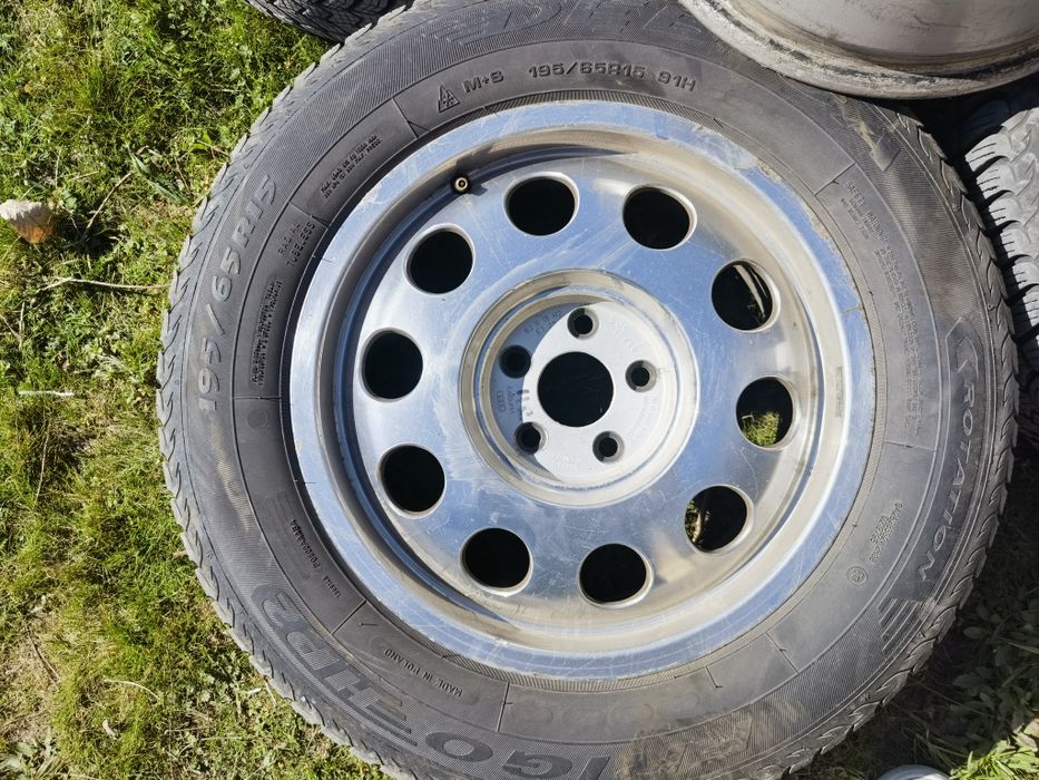 Джанти "телефонни шайби" 15 със зимни гуми 195/65/15