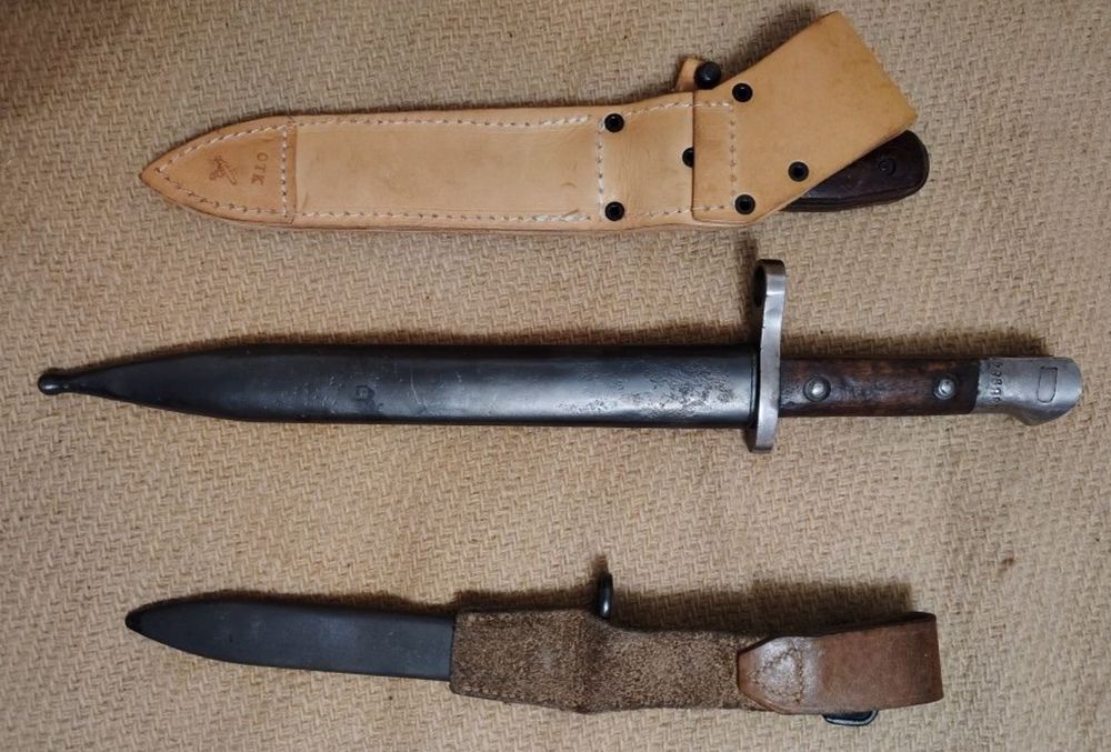 Baioneta cehoslovaca Vz.58 Mauser turceasca yugo m55
