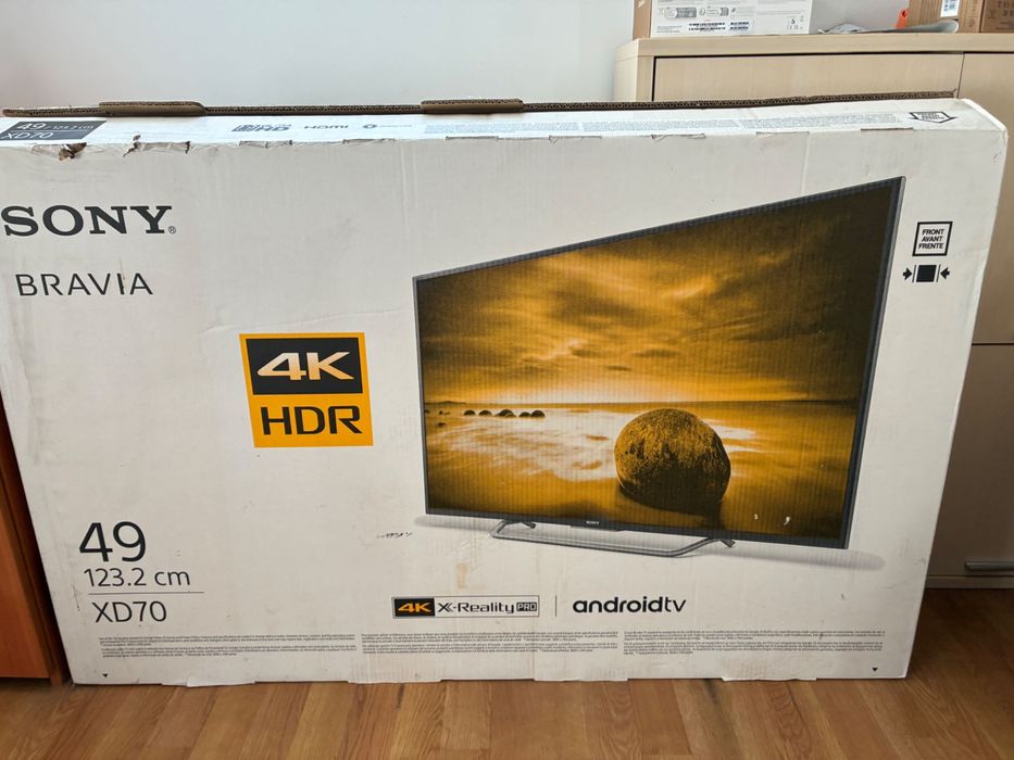 Телевизор LED Smart Android Sony Bravia, 49" (123 см), 49XD7005, 4K Ultra HD