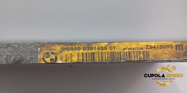 Radiator clima AC 2.0D 184Cp 64509391489-01 BMW Seria 5 F11 [2009 - 2