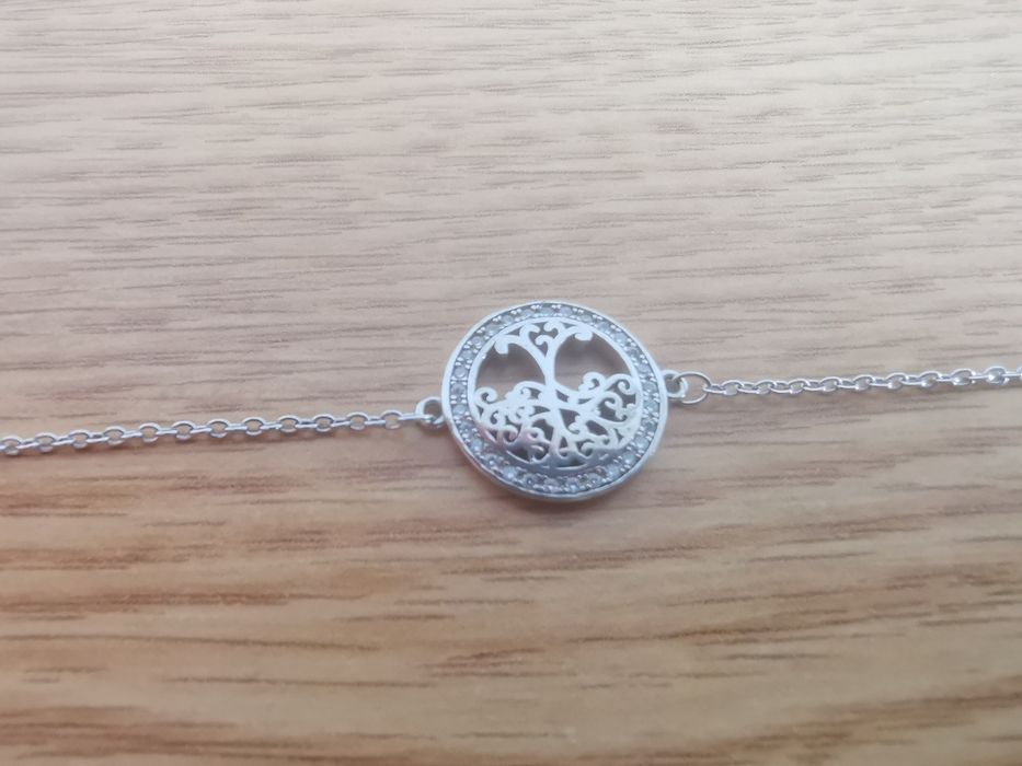 Сребърна гривна, дървото на живота
