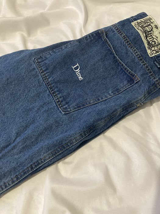 Джинсы Dime темно-синие