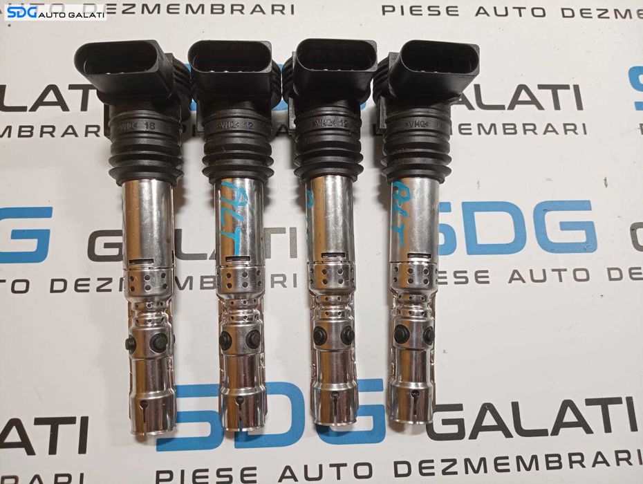 Bobina Bobine Inductie Audi A4 B6 1.8 2001 - 2005 Cod R0501S00400 0146223021 [M6366]
