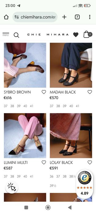 Туфли Chie Mihara новые