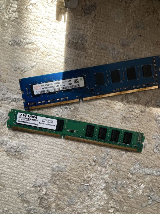 оперативка и видеокарта