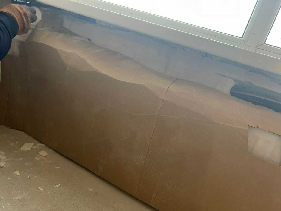 Подоконники, замер, установка.