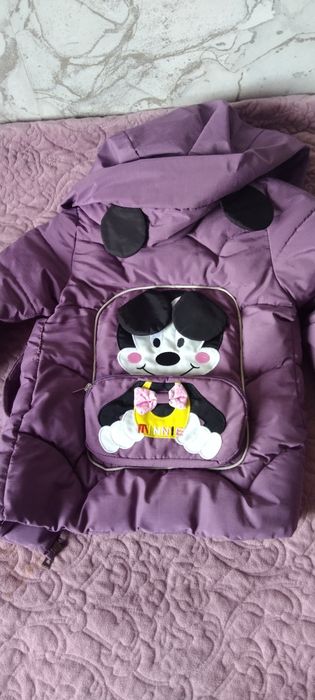 Куртка для девочки 3-4 года зимний