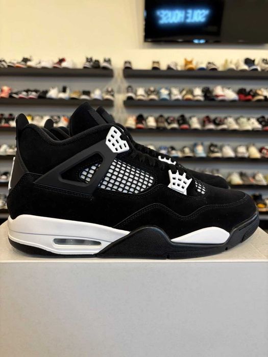 !REDUCERE! Jordan 4 Retro White Thunder - Verificare Colet -