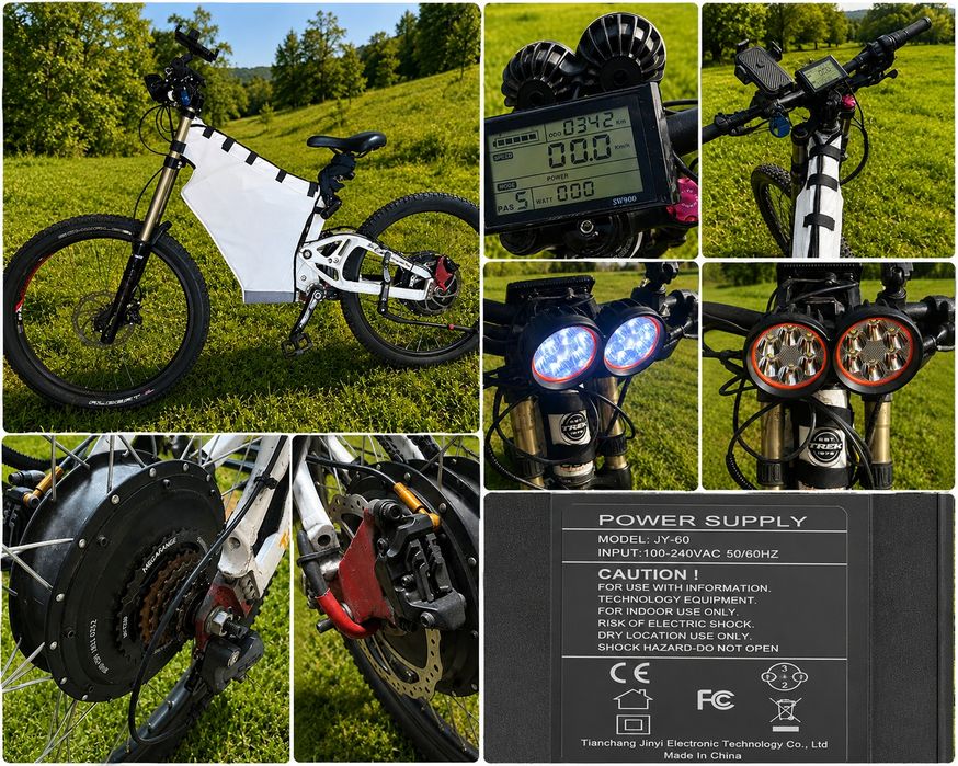 Електрически Велосипед Duwnhill Trek 3000W 60V
