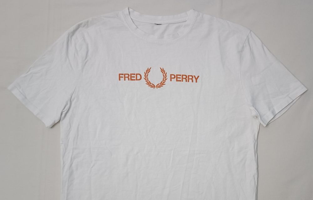 Fred Perry T-Shirt оригинална тениска L памучна фланелка