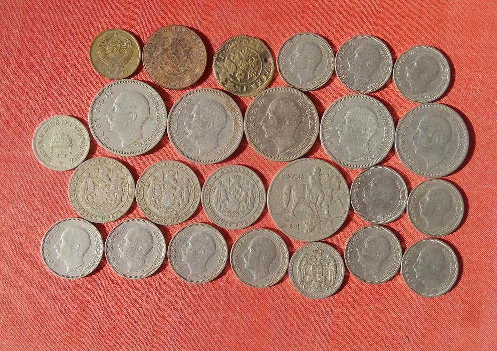 няколко стари монетки