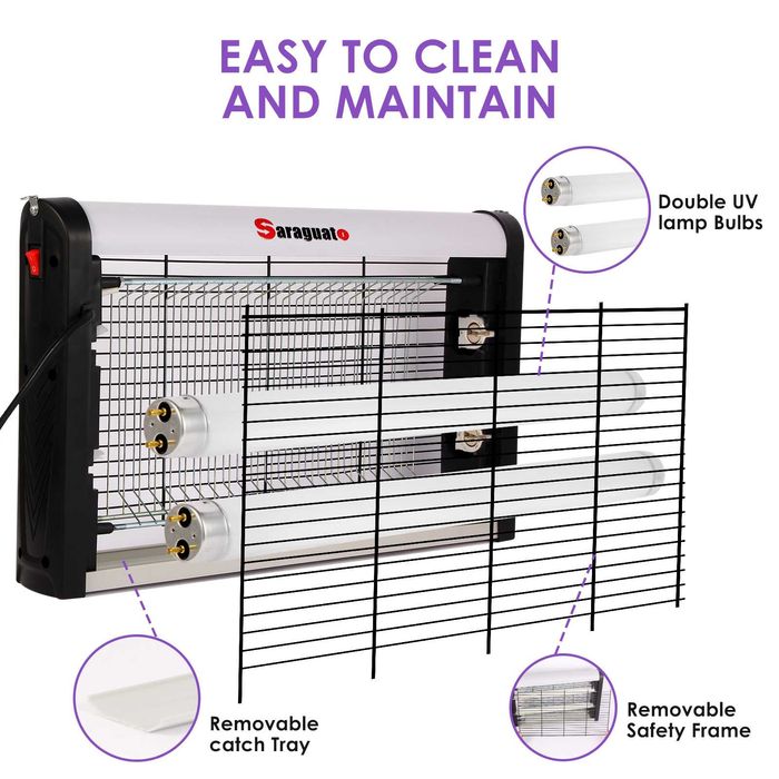 Мощный электронный убийца мух и комаров. Инновация 2025г.