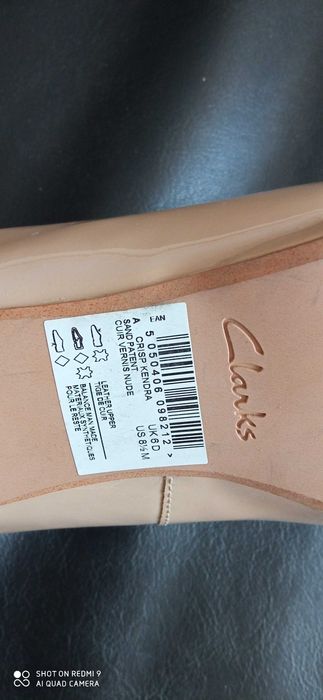 Кожени обувки Clarks