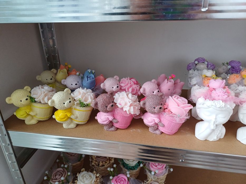 Ароматни свещички- букет