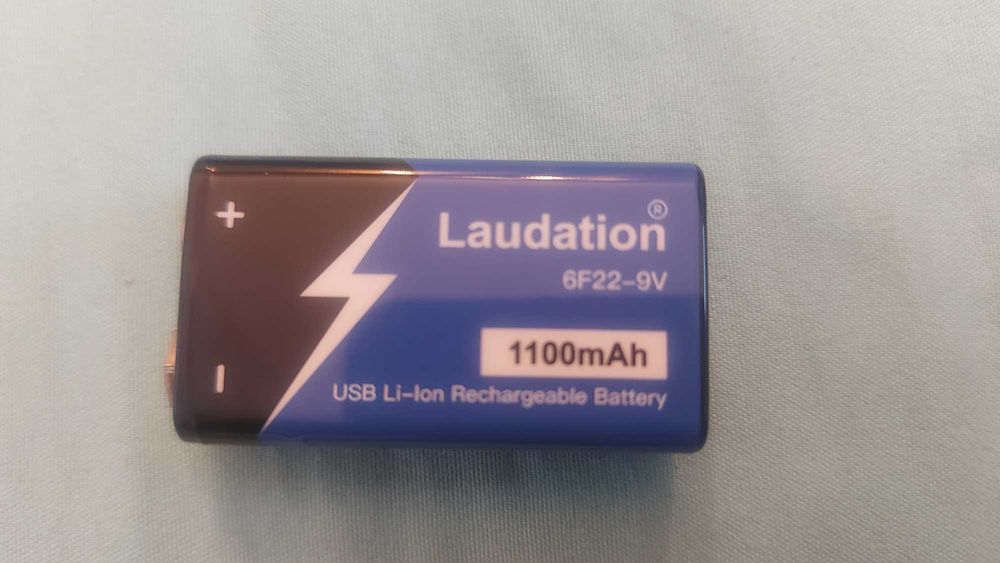 5 бр. Батерии 9V с usb за зареждане