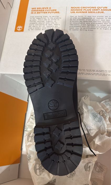 Ботинки Timberland черные оригинал