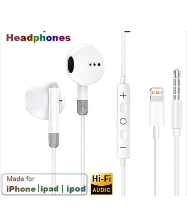 Pachet Accesorii 3 in 1 Incarcator Cablu Casti Compatibile Iphone