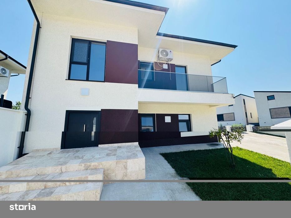 Vila individuala SUPERBA Tunari, ZONA BUNA, TOATE utilitatile