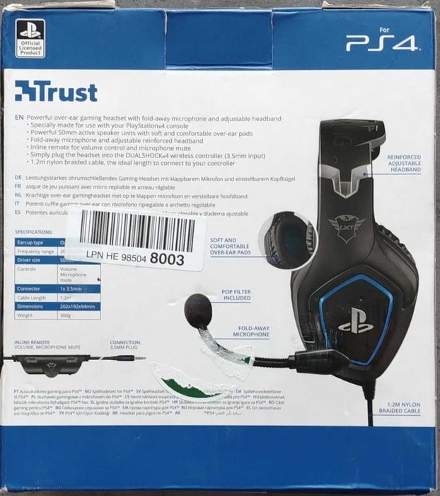 Casti cu Fir si Microfon Trust - Forze [#11568#]