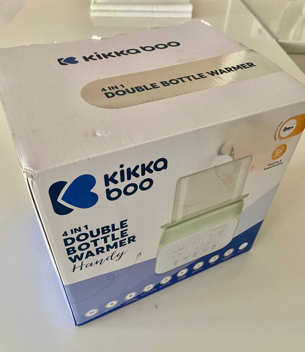 KIKKA BOO Двоен нагревател за шишета 4 в 1