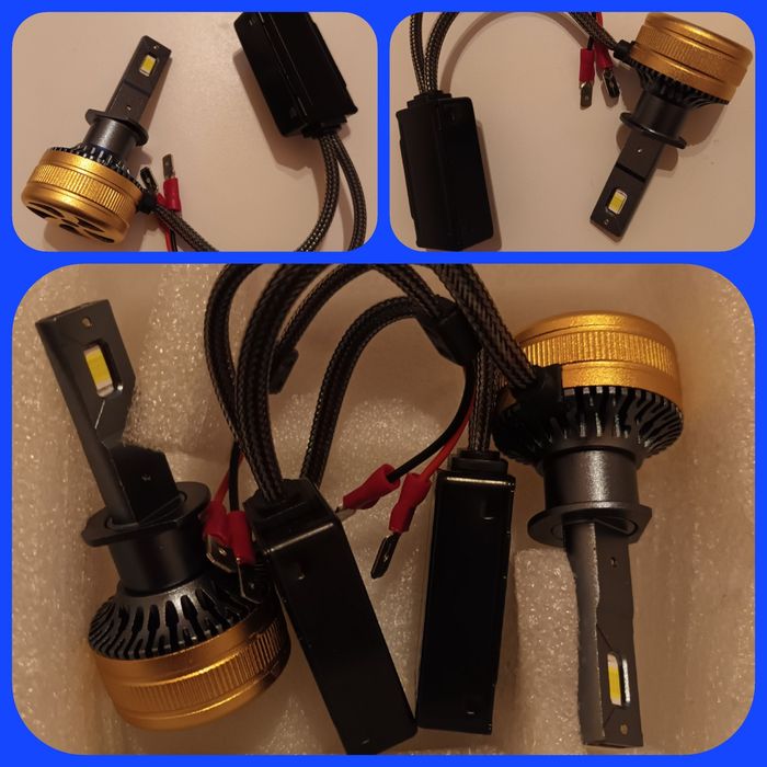 Becuri LED H1 Canbus 12V-24V 60000LM set 2buc