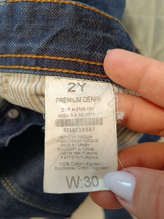 Мъжки тъмно сини дънки