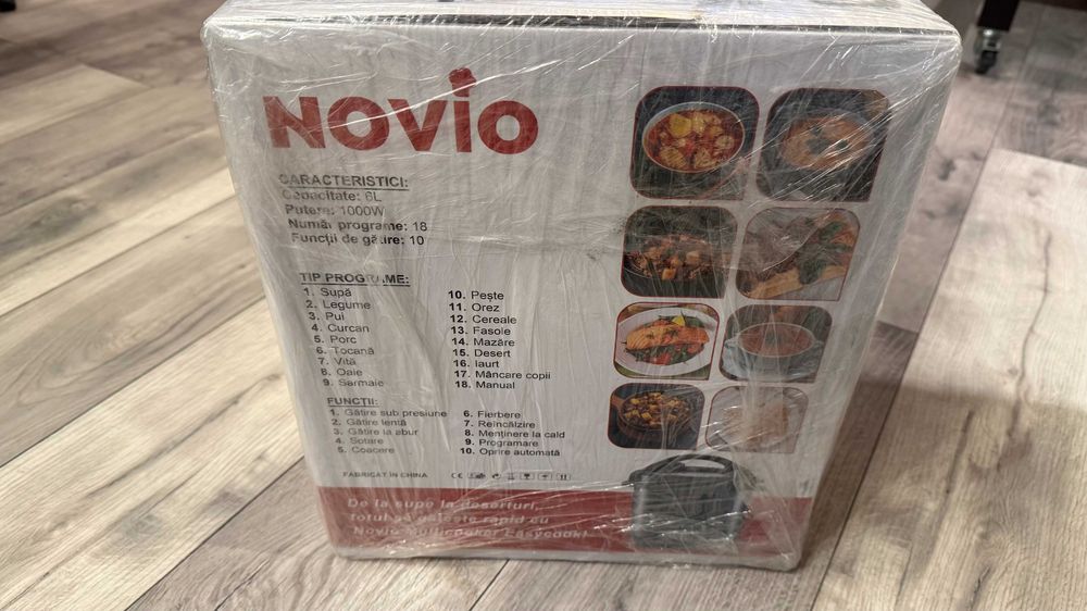 Multicooker Novio EasyCook, 6L, 1000W, Nou, Sigilat