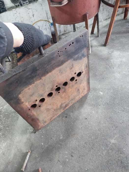 Плита металлическая