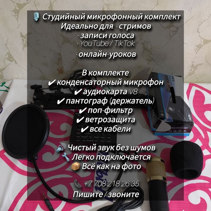 дийный микрофонный комплект