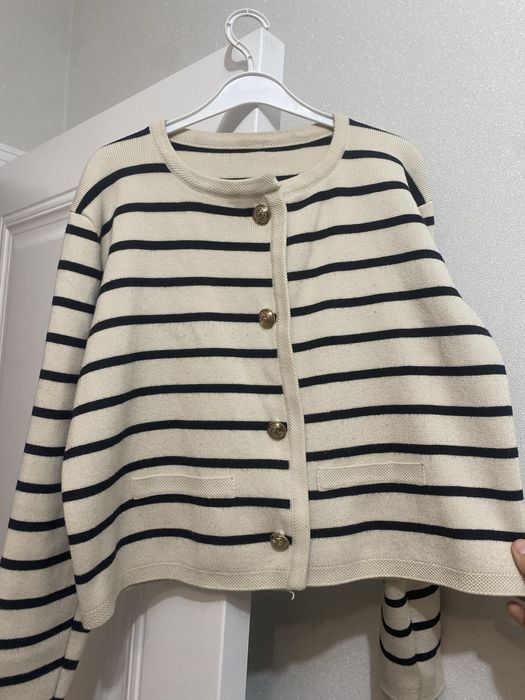 Продам кардиган полосатый