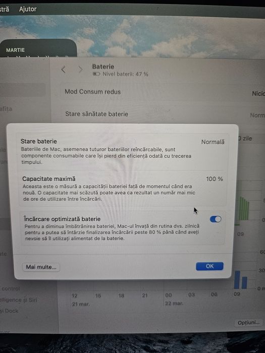 Apple Macbook air 13 8gb ca si nou