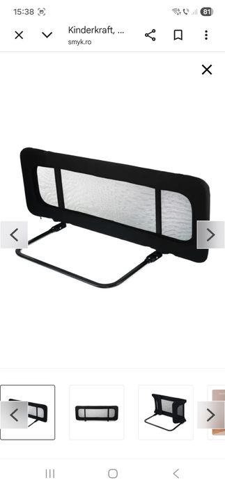 Protectie bariera pentru pat